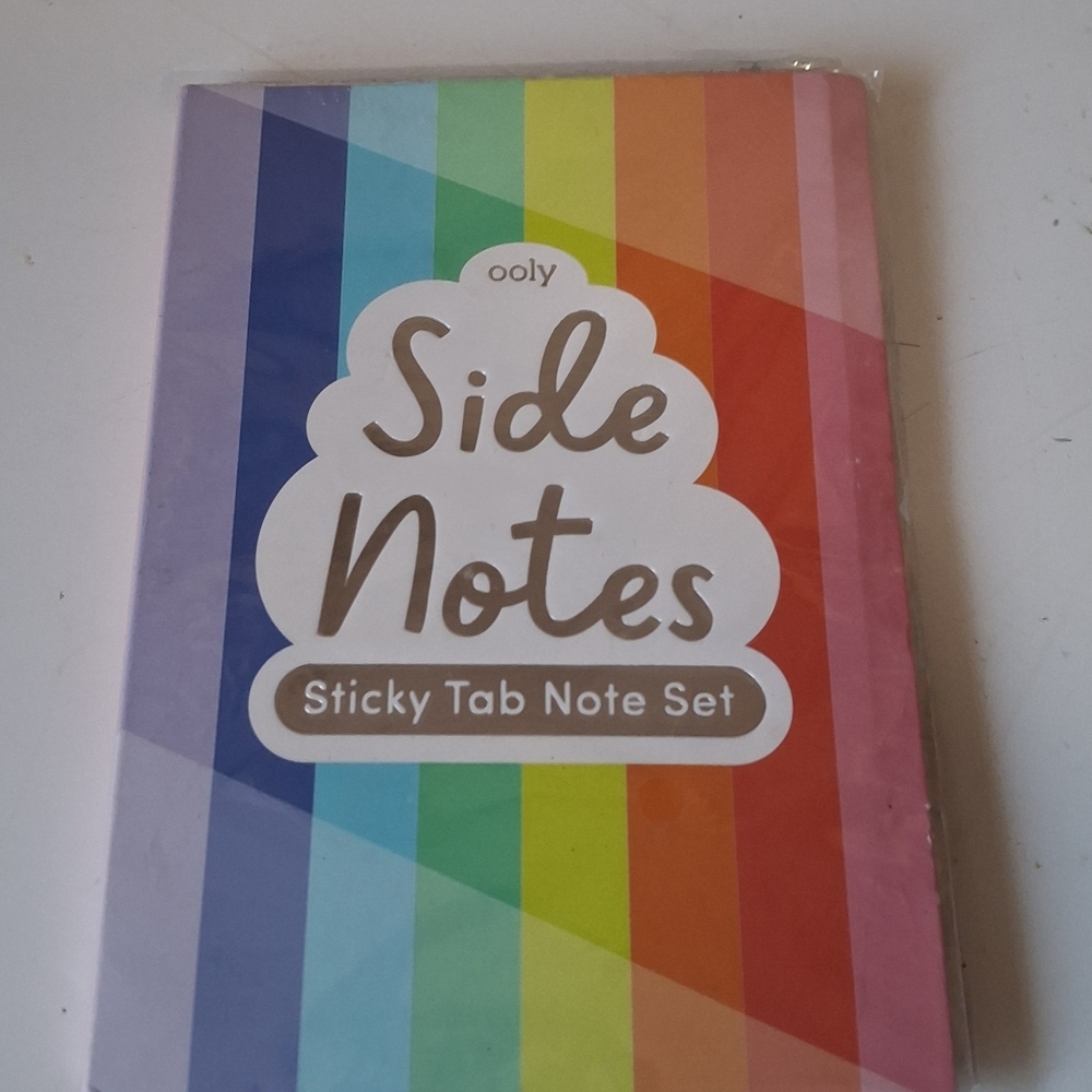 Ooly Side Notes Sticky Tab Note Set